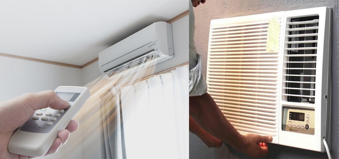What are the benefits of choosing split AC over Window AC?