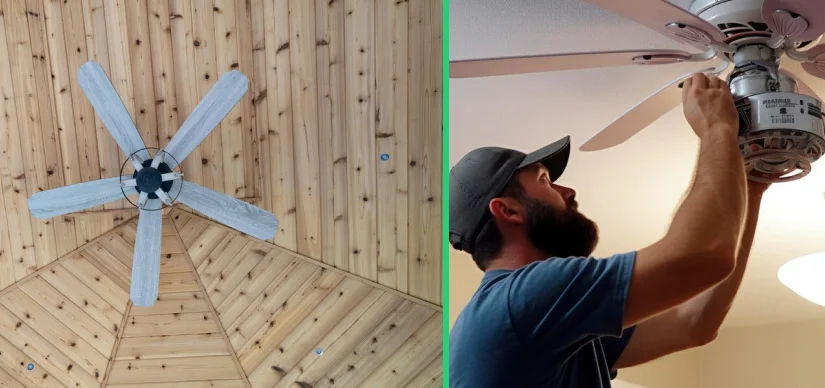 How to choose ceiling fan direction for summer cooling